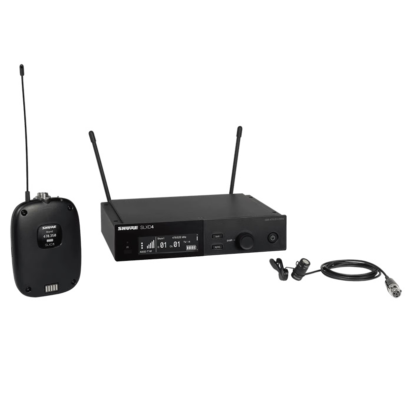 SHURE  SLXD14/83 无线领夹话筒（全向）