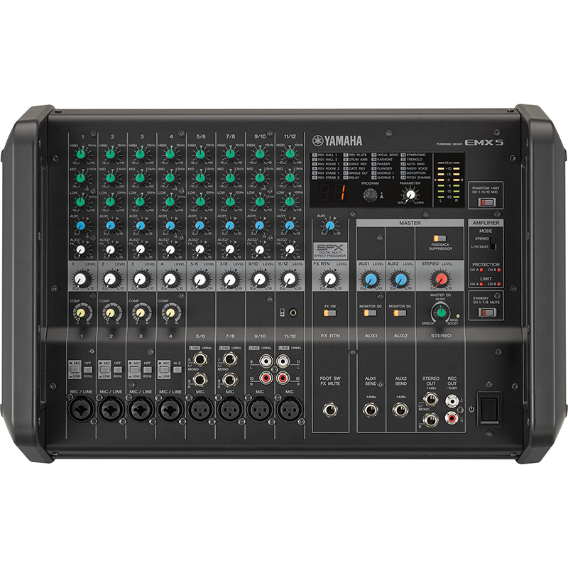 YAMAHA  EMX7/EMX5有源调音台