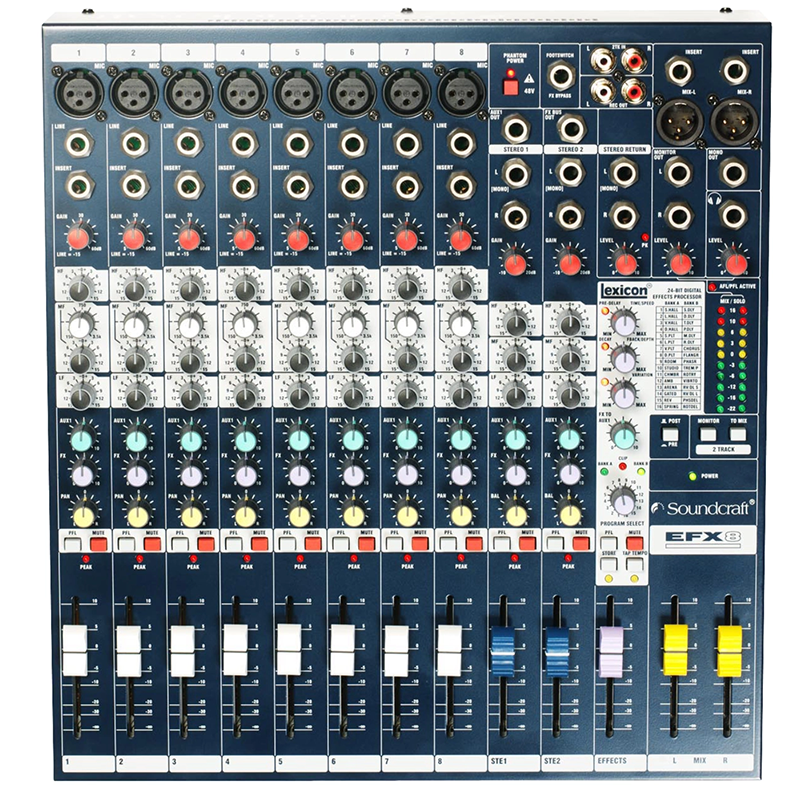 SOUNDCRAFT声艺   EFX8调音台