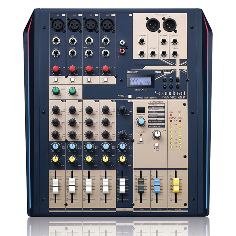 SOUNDCRAFT声艺   NANO  M08BT调音台