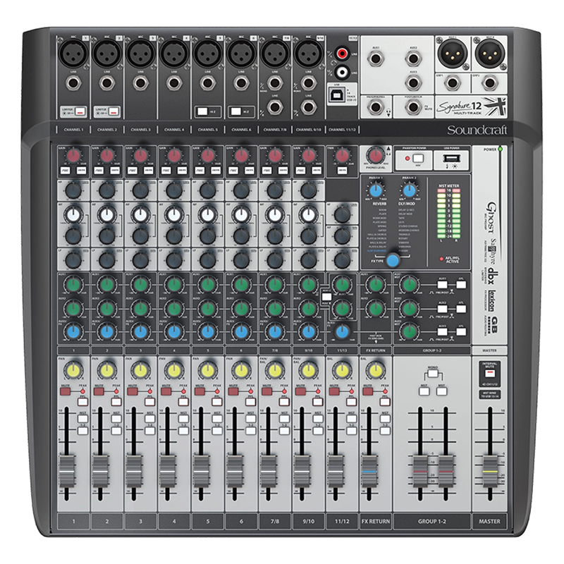 SOUNDCRAFT声艺   Signature 12 MTK调音台