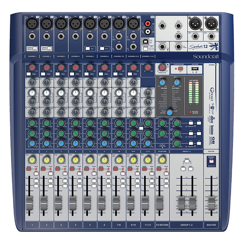 SOUNDCRAFT声艺   Signature12调音台