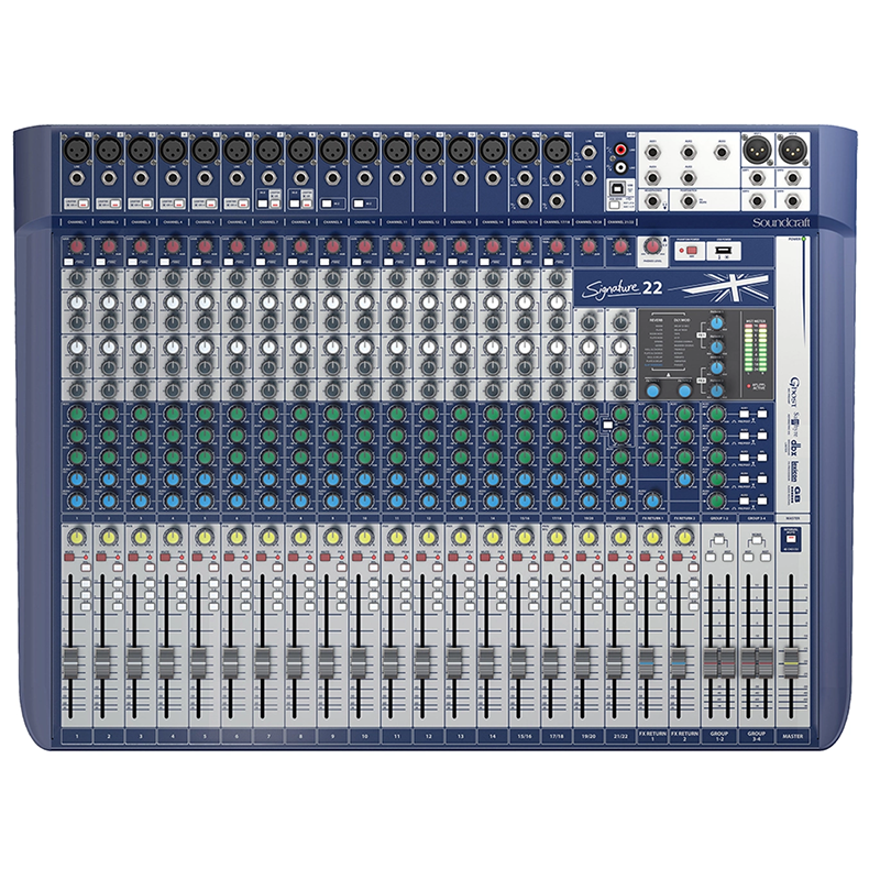 SOUNDCRAFT声艺   Signature22调音台