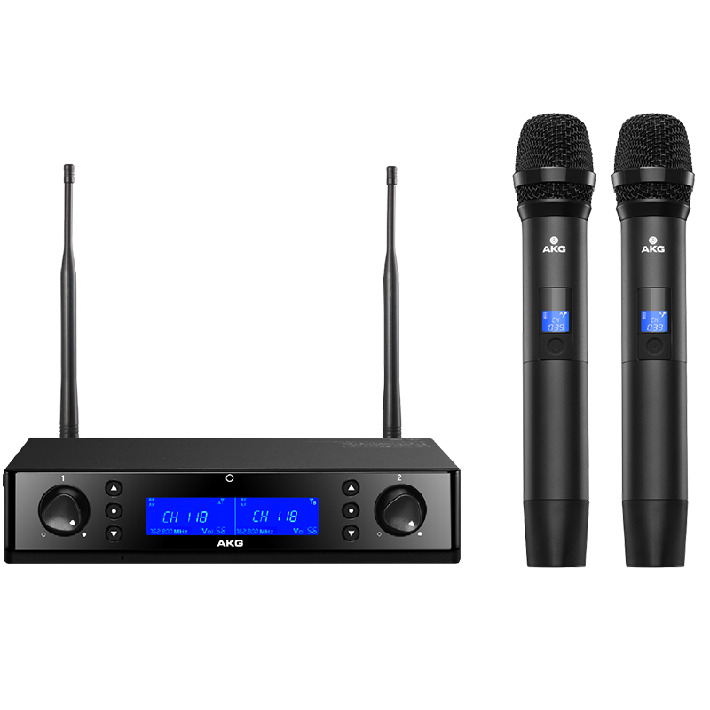 AKG   CMS380Vocal Set一拖二无线手持话筒