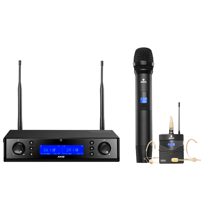 AKG  CMS380 Mix Set头戴+手持话筒