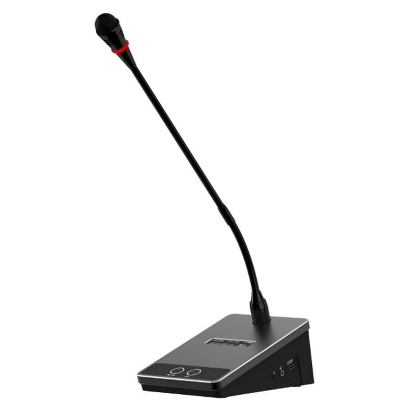 5G/WIFI加密无线会议主席单元（可选择鹅颈，方杆，双方杆）