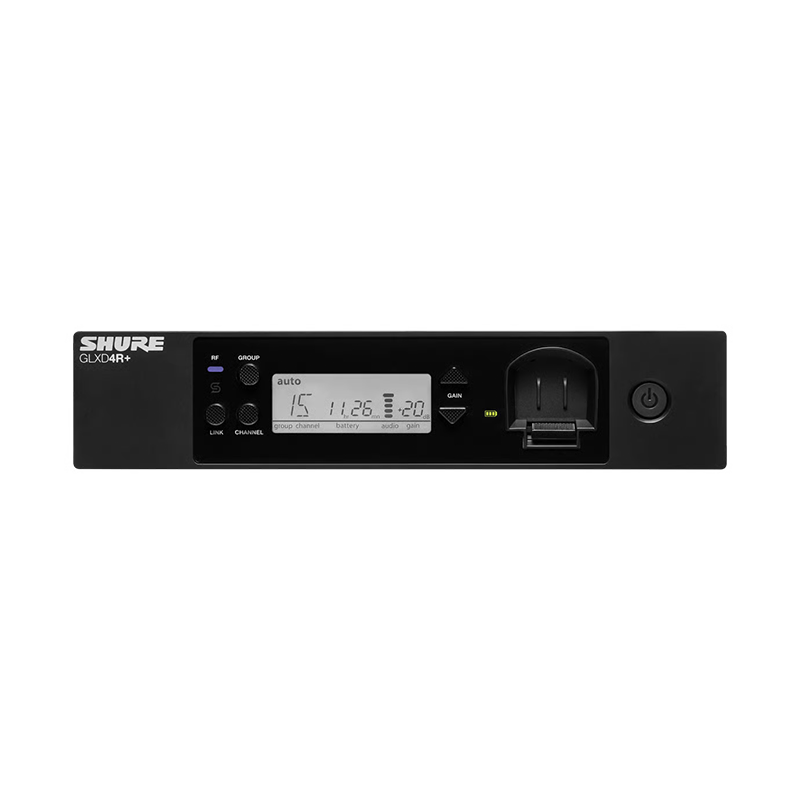 Shure   GLXD24R+/B87A 数字无线机架系统