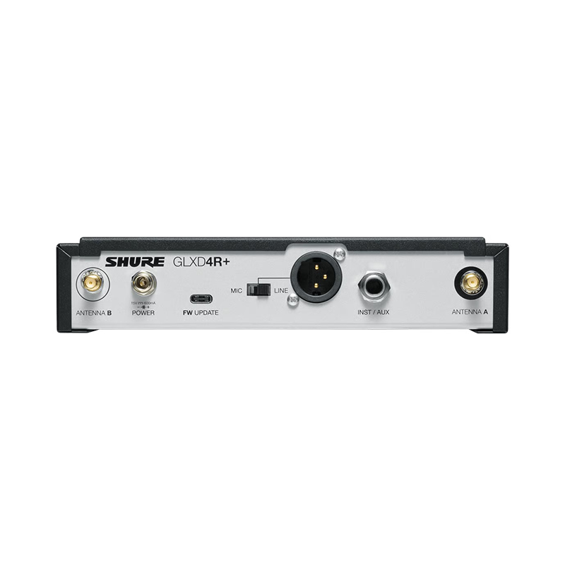 Shure   GLXD24R+/B87A 数字无线机架系统