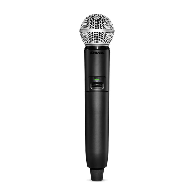 Shure  GLXD24R+/SM58 数字无线机架系统（采用 SM58人声话筒）