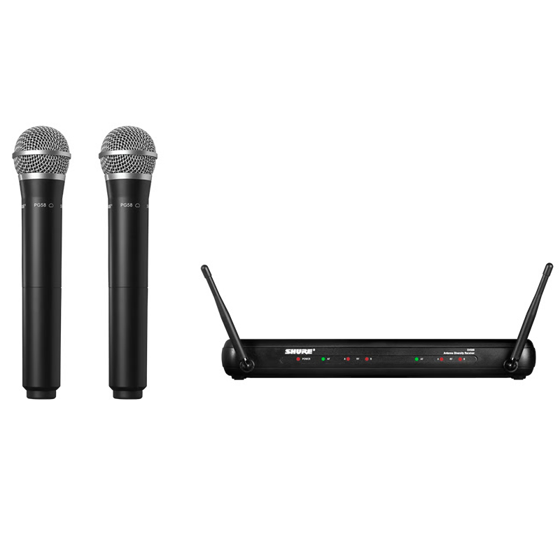 Shure  SVX288/PG58 双手持无线话筒