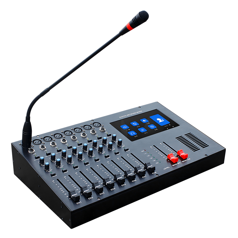 XL6208   7寸触摸屏云广播调音台