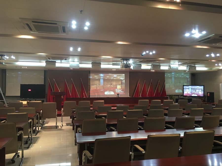 审计署重庆特派办报告厅全景