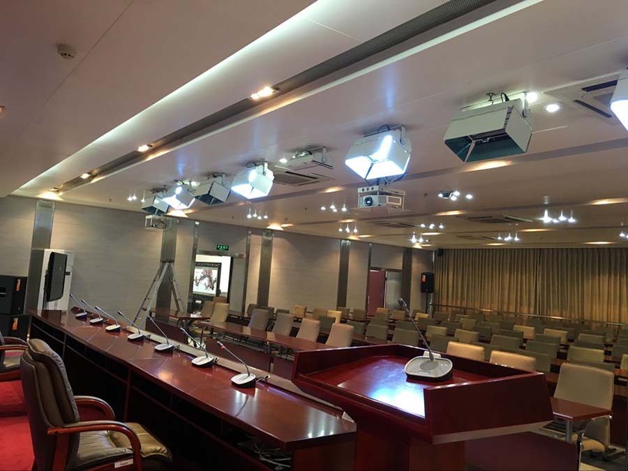 审计署报告厅侧前方全景