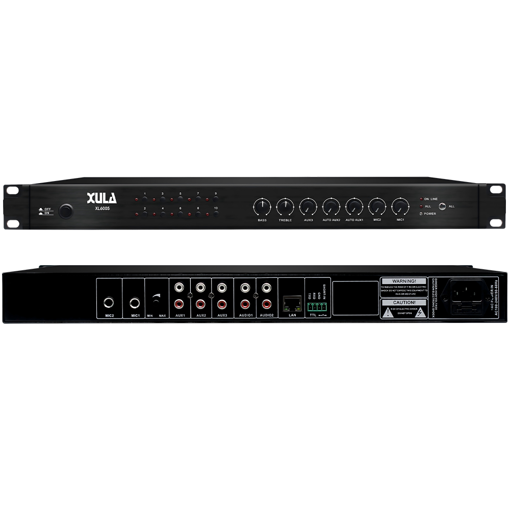 XULA/迅莱 XL6005  网络音频采集器/按键选区操作功能