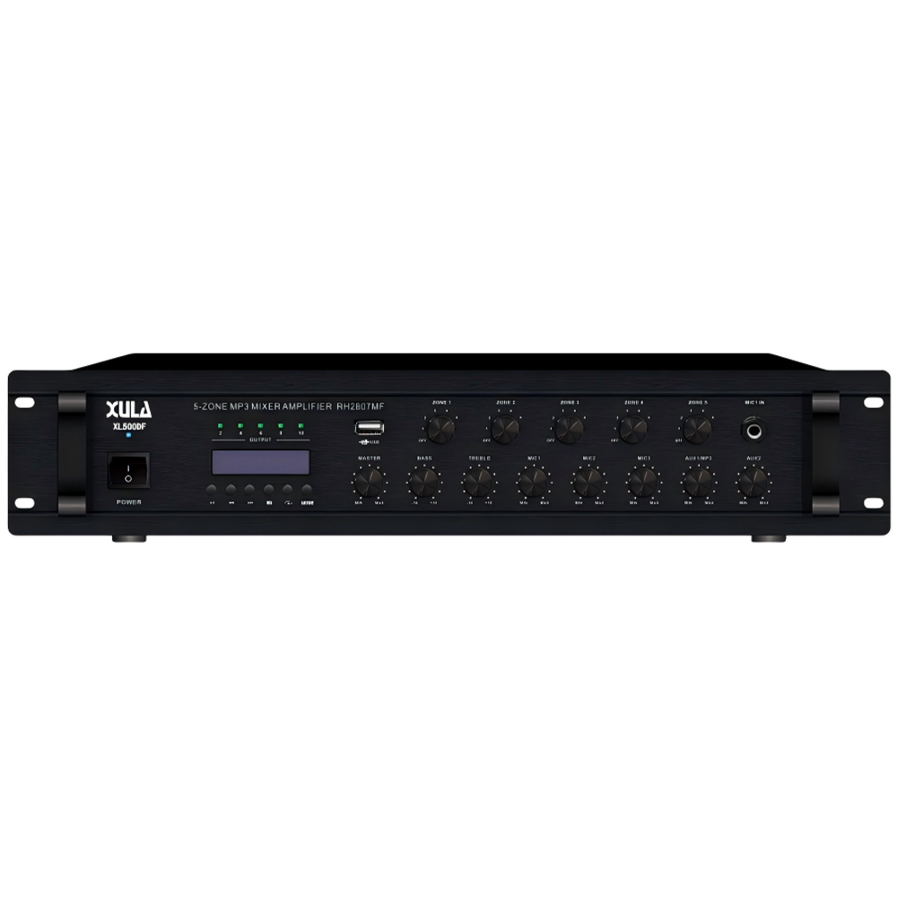 XULA/迅莱 XL500DF  500W5分区MP3音量独立可调功放