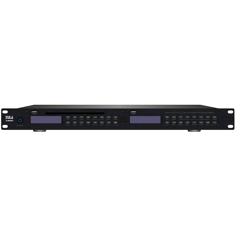 XULA/迅莱  XL680CAS  双通道CD/收音一体播放器