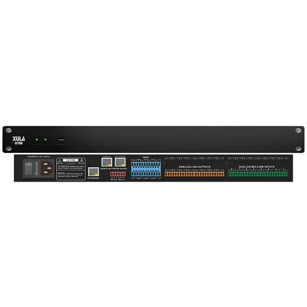 XULA/迅莱 DT88 8/8模拟8/8Dante数字音频处理器