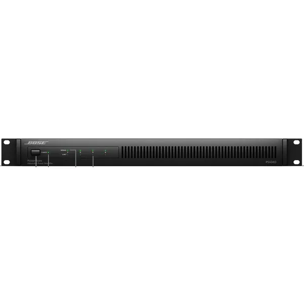 BOSE PS604D 自适应带Dante网络四通道功率放大器，4×150W