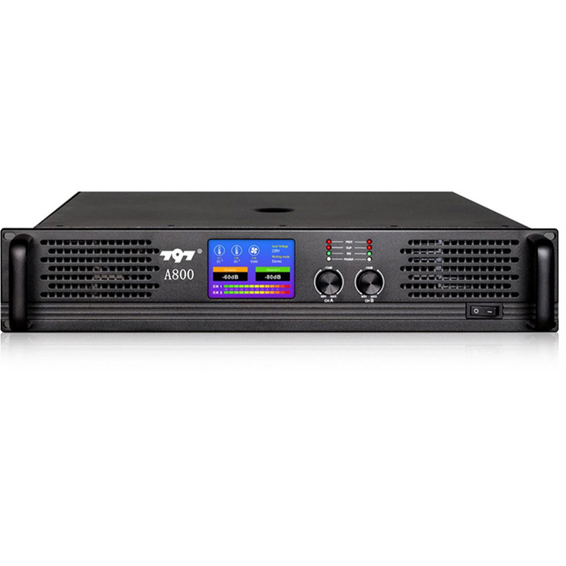 797 A800 双通道800W专业功率放大器
